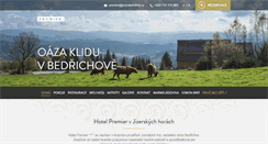 Desktop Screenshot of hotelpremier.cz