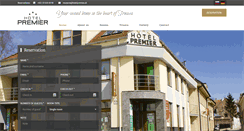 Desktop Screenshot of hotelpremier.sk
