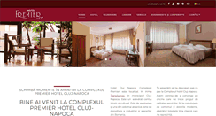 Desktop Screenshot of hotelpremier.ro